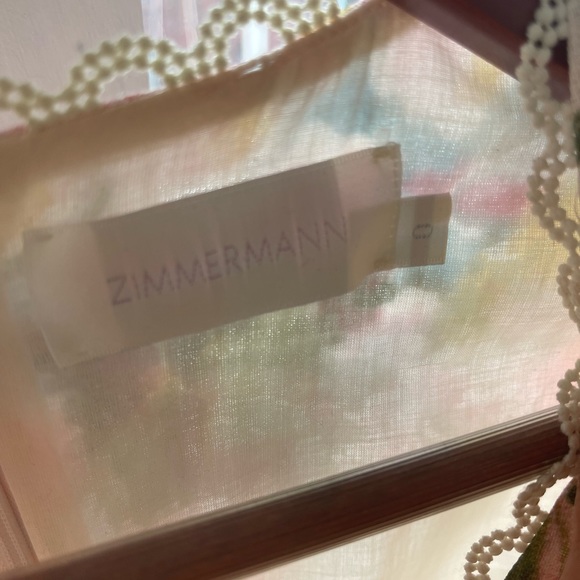 Zimmermann Heathers Floral Playsuit Size AUS 0 - Picture 5 of 7